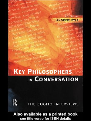 cover image of Key Philosophers in Conversation